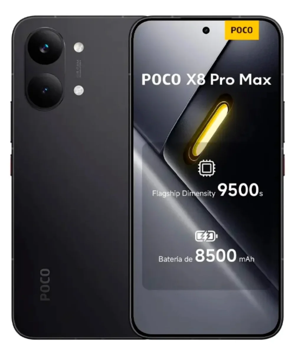 Xiaomi Poco X8 Pro Max 5G 6.83″ Dual SIM 12GB/512GB Preto