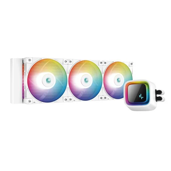 DeepCool Water Cooler CPU Infinity LS720 360mm Branco - R-LS720-WHAMNT-G-1