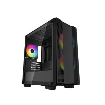 Caixa Micro-ATX DeepCool CC360 ARGB Preta