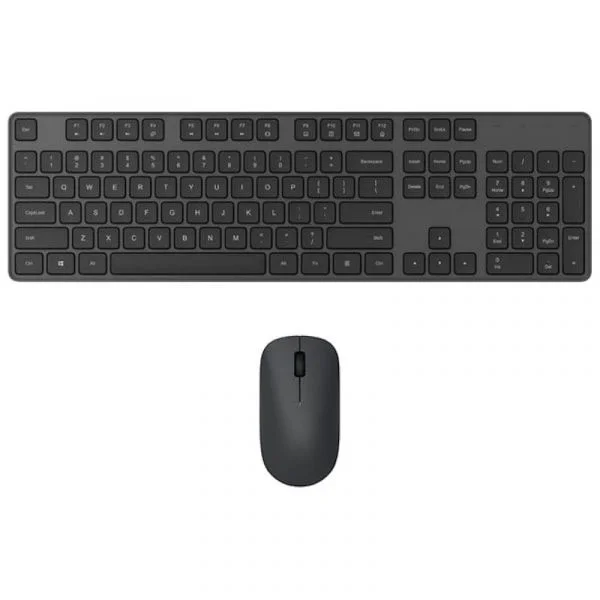 Teclado Xiaomi e Rato Sem fio Preto