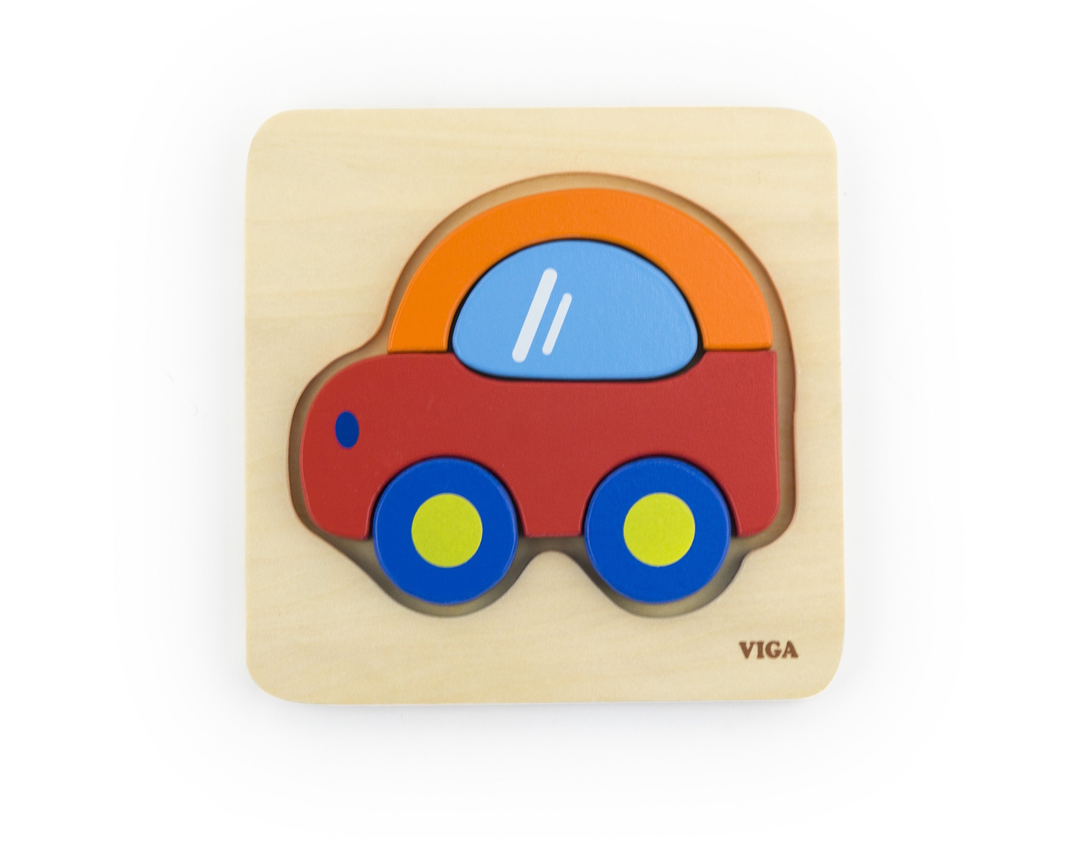 Puzzle De Blocos Carro Viga