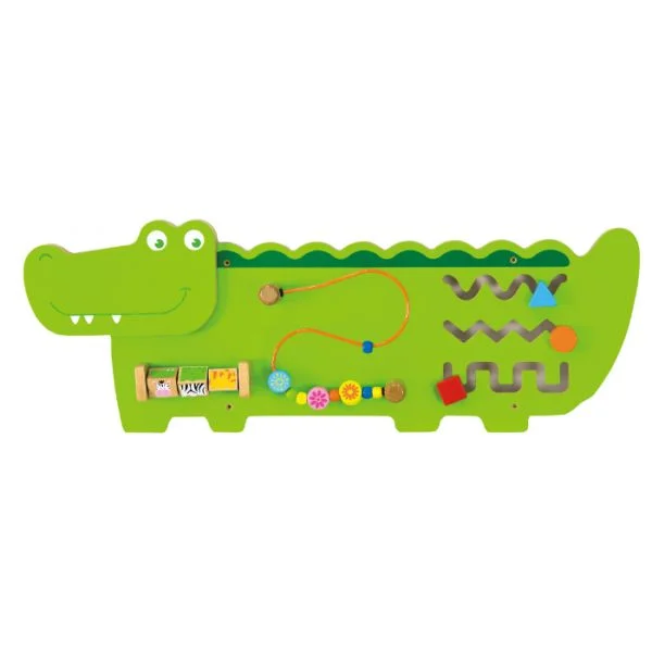 Milly Mally Brinquedo de Parede Viga Crocodilo