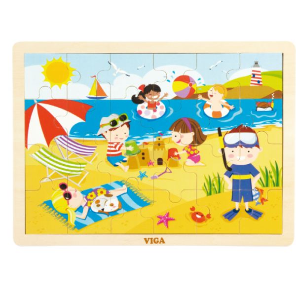 Milly Mally Puzzle Viga Estações