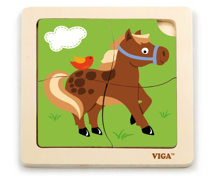 Puzzle Viga cavalo