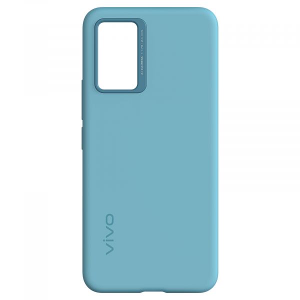 Capa para Vivo V21 Semi-rígido Interior Soft-touch Ultra-fino Vivo Turquoise - TPU-VIVO-TK-V21
