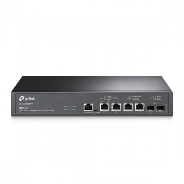Tp-link Switch Jetstream 4-Port 10GBase-T e 2-Port 10GE Sfp+ L2+ Man - TL-SX3206HPP