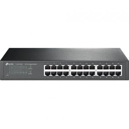 TP-Link TL-SG1024D Não-gerido Gigabit Ethernet (10/100/1000) Cinz