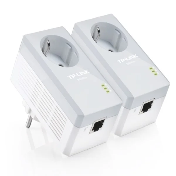 TP-Link Powerline Adapter AV600 + AC Pass Through Starter Kit TL-PA4010PKIT