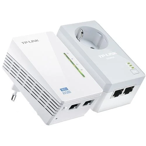 KIT POWERLINE TP-LINK 500M C/AP 300M (1 WPA4220+1 PA4010P)