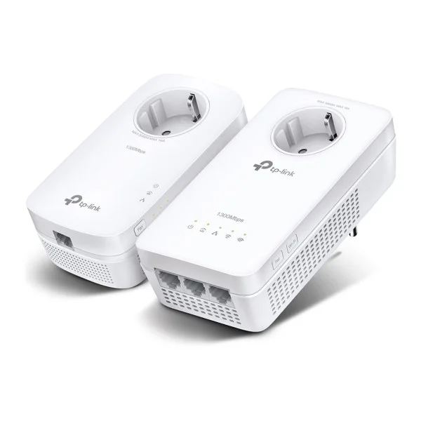 Powerline TP-Link AV1300 Gigabit Passthrough AC Wi-Fi Kit