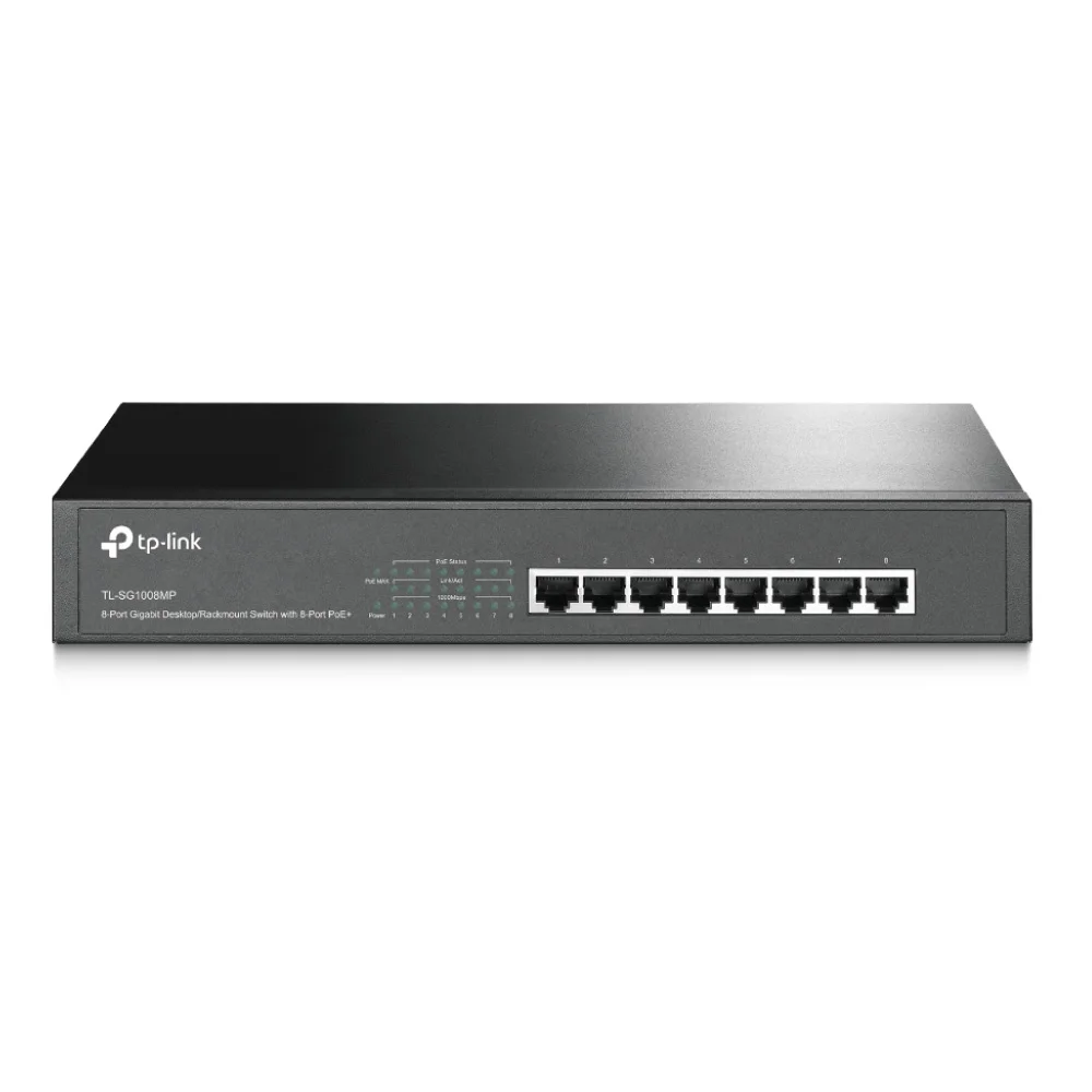 SWITCH TP-LINK 8P 1GBPS TL-SG1008MP 8POE+ 126W