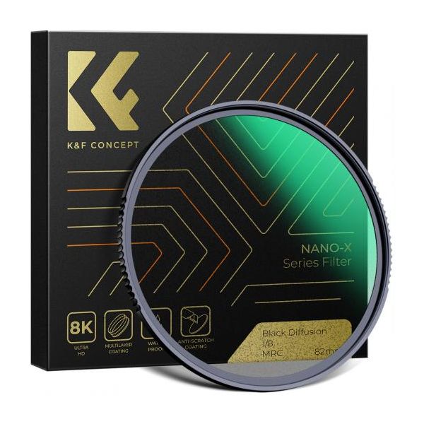 K&f Concept Filtro 1/8 Black Mist Nano X D72mm - KFCONCEPTKF011531
