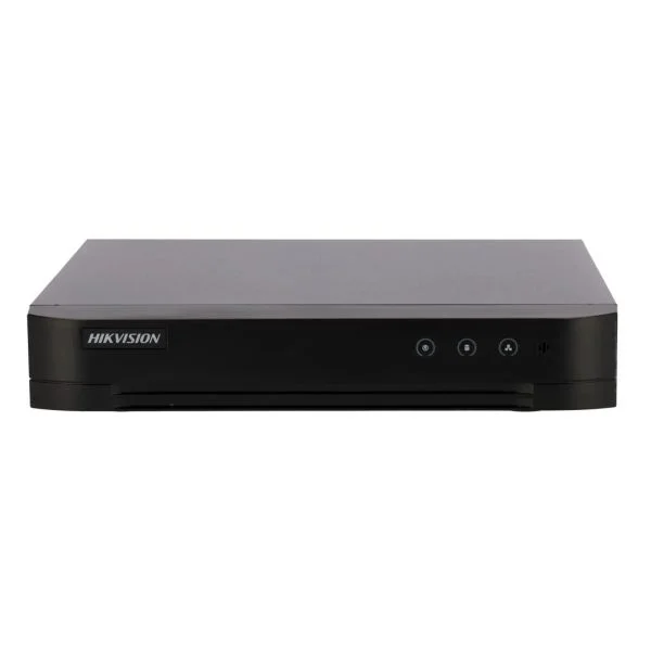 Hikvision Gravador DVR DS-7216HGHI-M1(F) 18 Canais 5n1 Preto com Rato e Adaptador AC/DC 12V