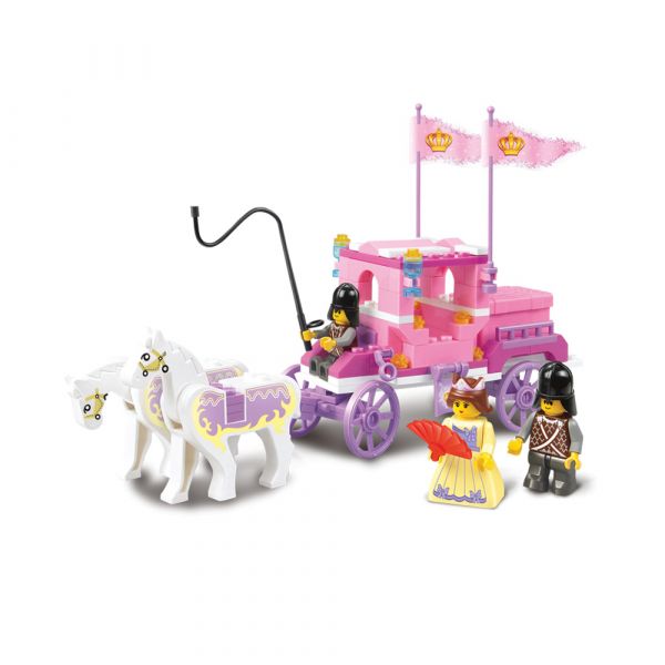 Sluban Girls Dream Carruagem Real 137 Peças - SL0250