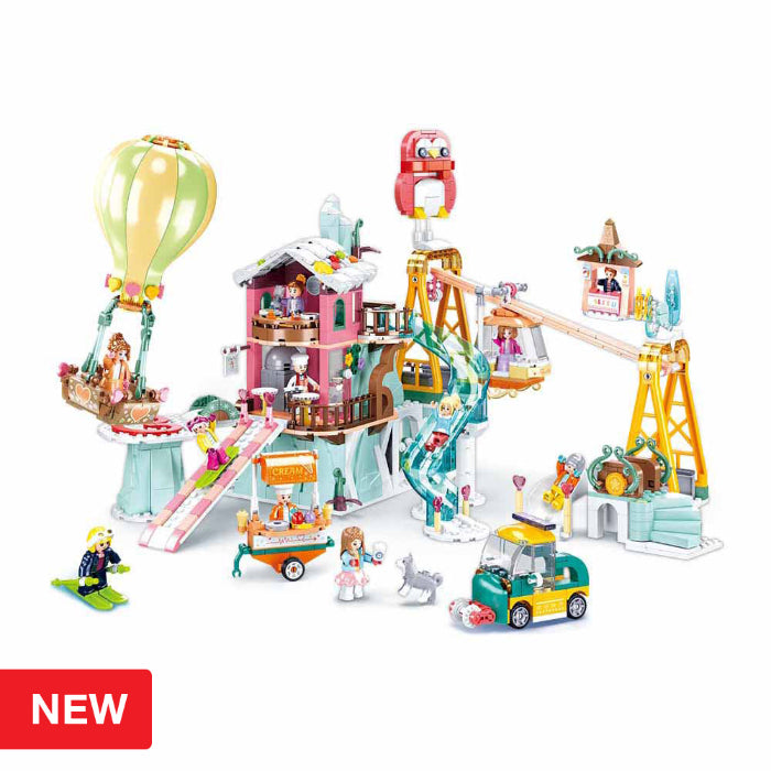 Girls Dream Winter Estância de Ski 1065 Pcs