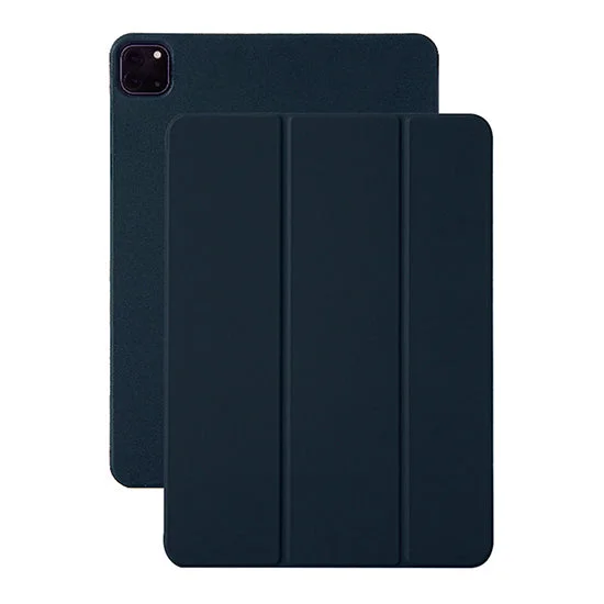 Capa DEVIA Leather Magnectic Apple iPad Pro 11" C/Pencil Slot Azul