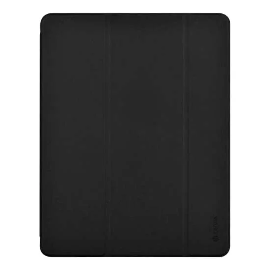 Capa Magnética Apple iPad Pro 12.9" (2021) C/Pencil Slot DEVIA Leather Preto