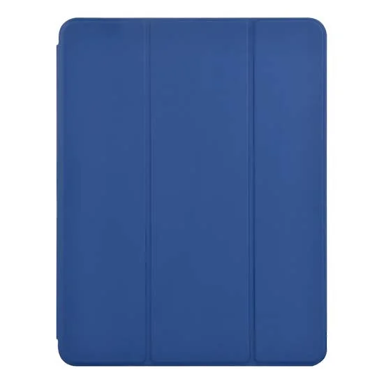 Capa Magnética Apple iPad Pro 12.9" C/Pencil Slot DEVIA Leather Azul