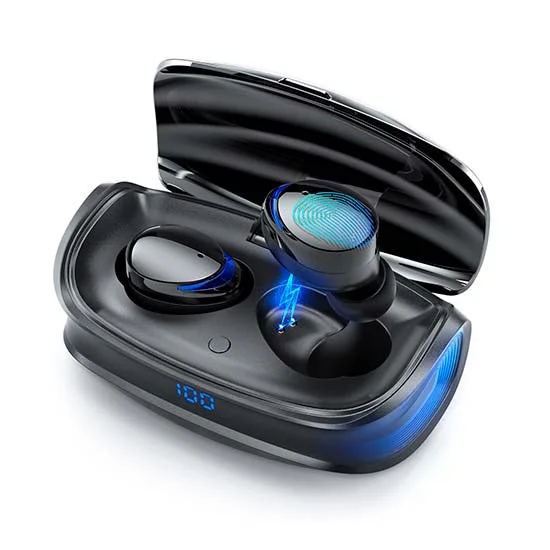 Auriculares Bluetooth DEVIA Joy A9 TWS Wireless Preto