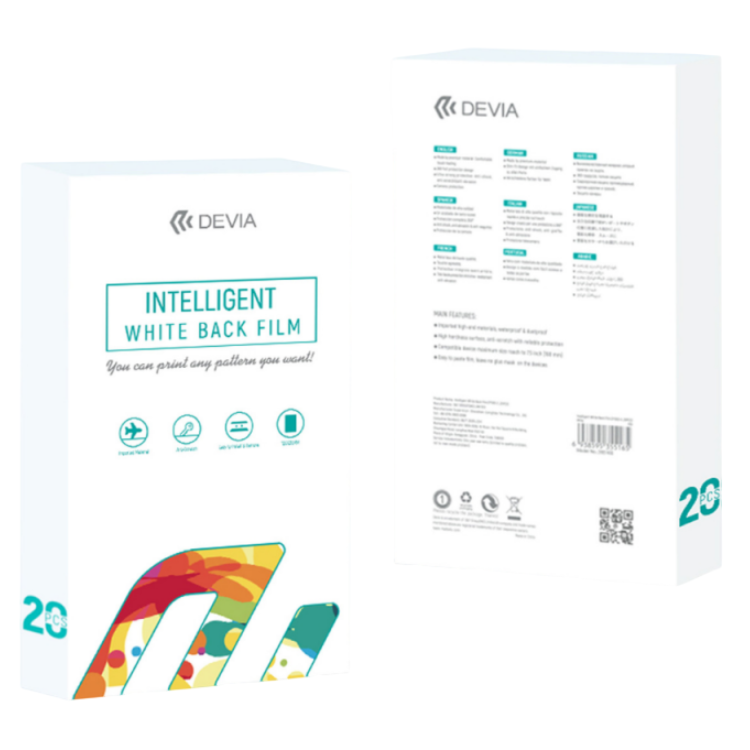 Protetor Traseiro Devia A5 p/ Impressora Branco Pack 20x2