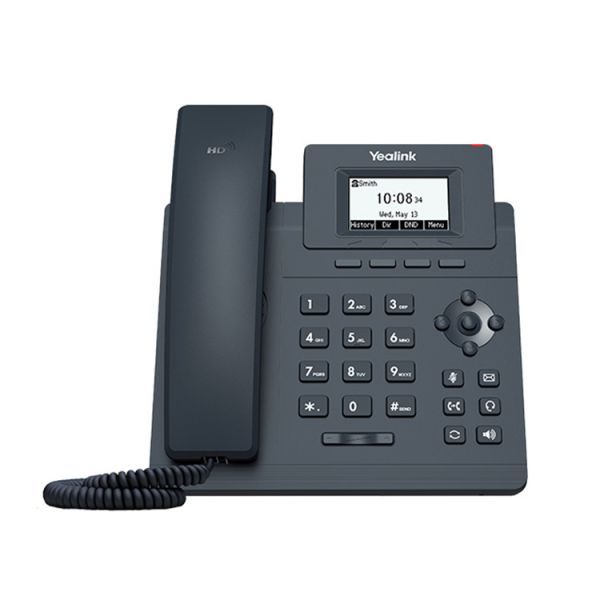 Yealink Telefone SIP-T30 c/ PSU Preto