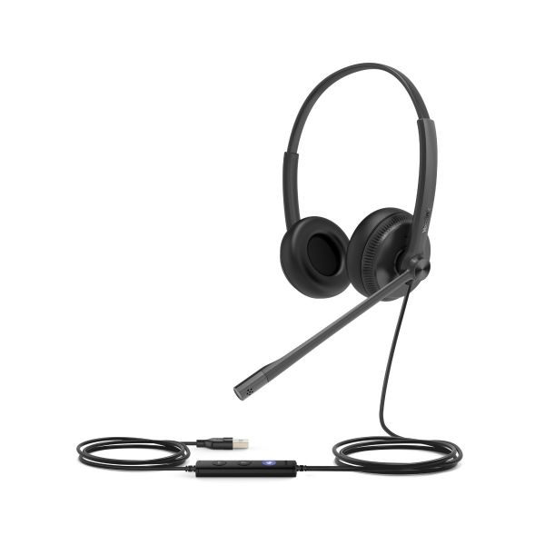 Yealink UH34 Dual UC/TEAMS USB-A Preto
