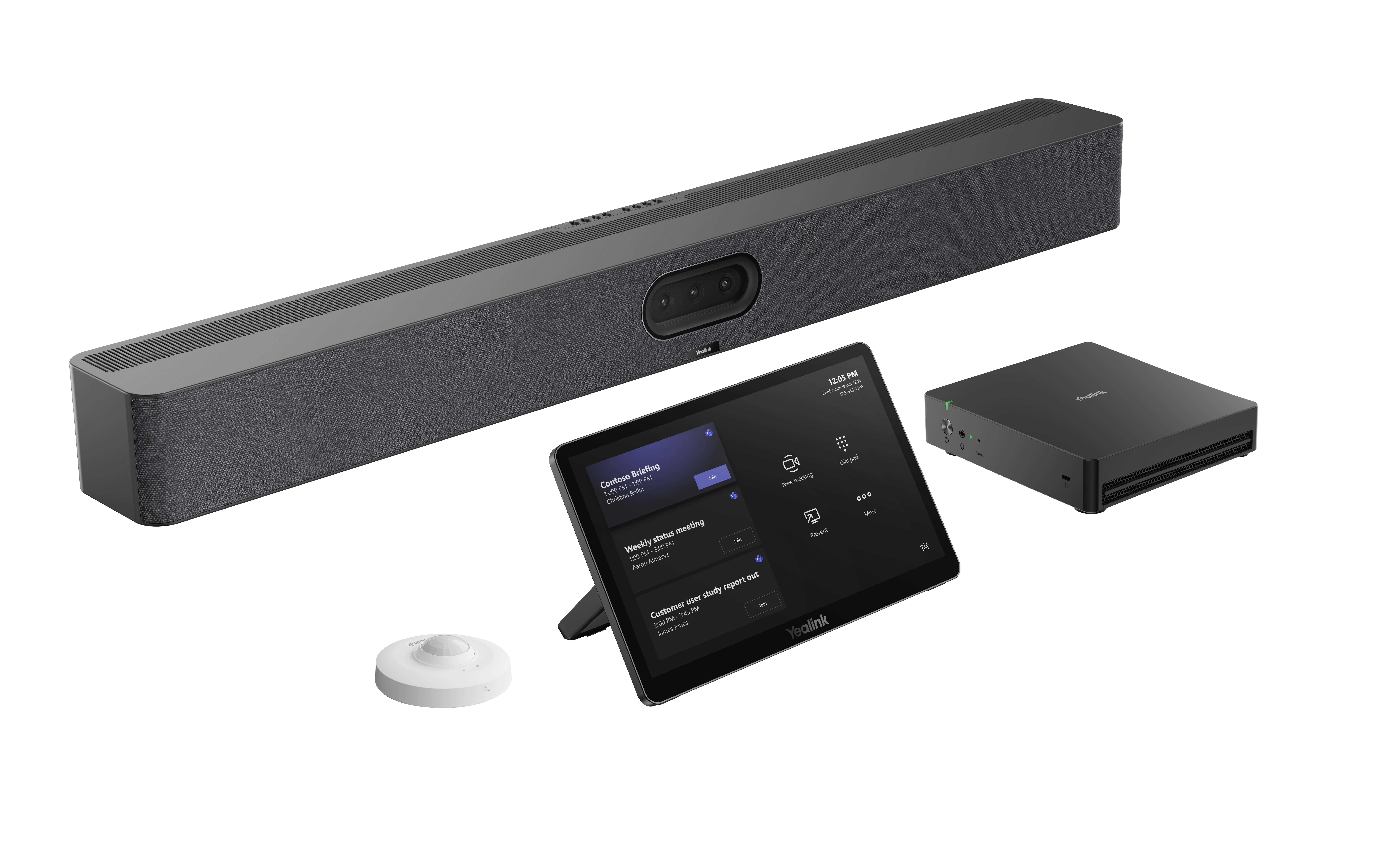 Yealink MVC S50-C5U-000 sistema de videoconferência 50 MP Ethernet LAN Sistema de videoconferência em grupo