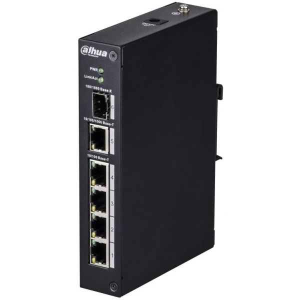 DAHUA Switch Ethernet 4 Portas Não-Gerenciado - 1.0.01.20.10080