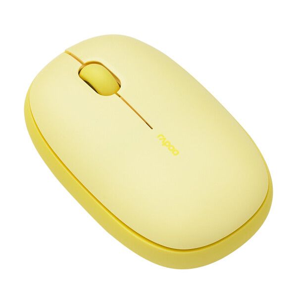 Rato Óptico M660 Silent Multi-mode Wireless 1300DPI Amarelo