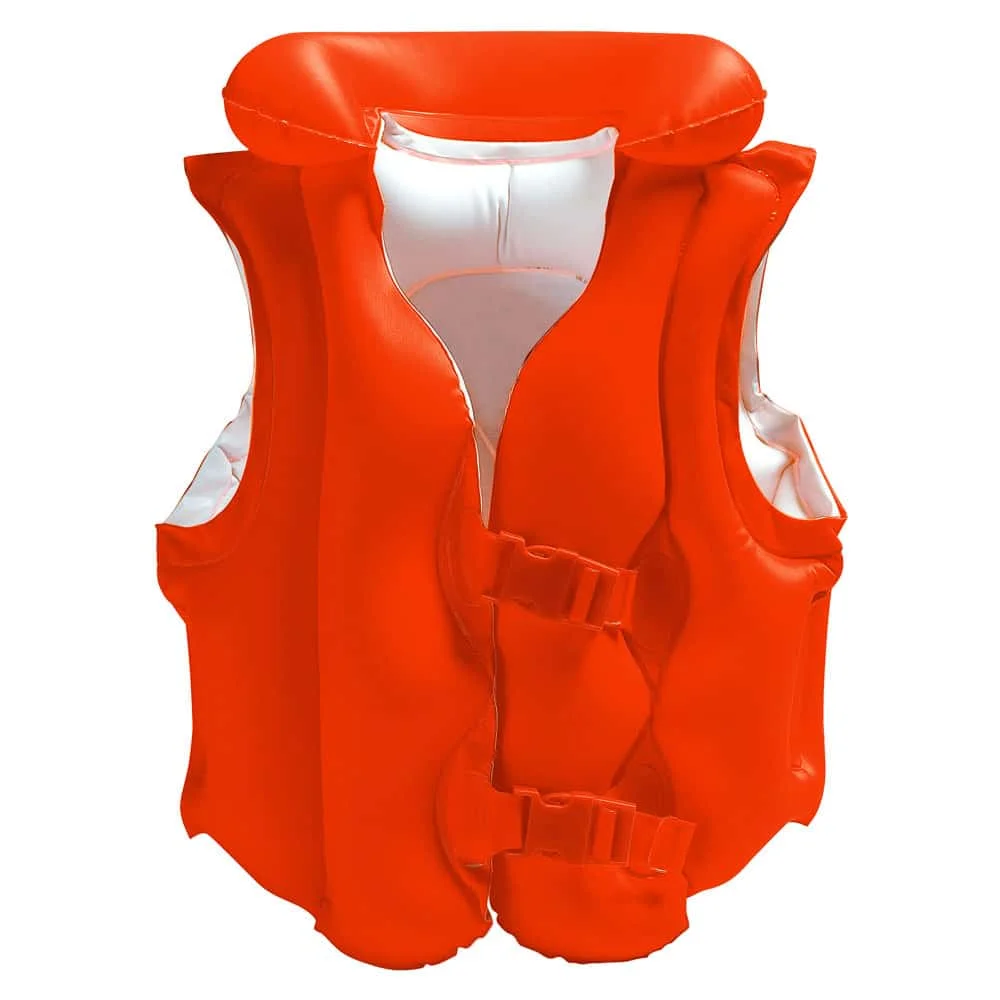 Colete Insuflável 3-6 anos Laranja Intex
