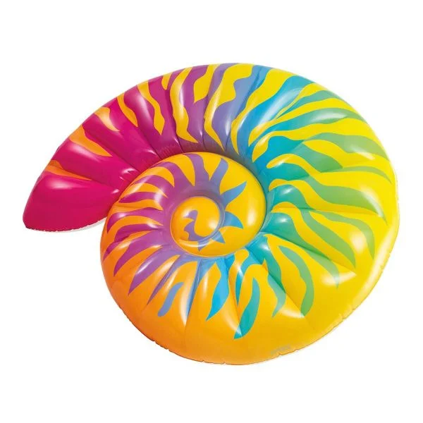 Intex Colchão Insuflável Multicolor Caracol (157 x 127 x 25 cm) - S2416472