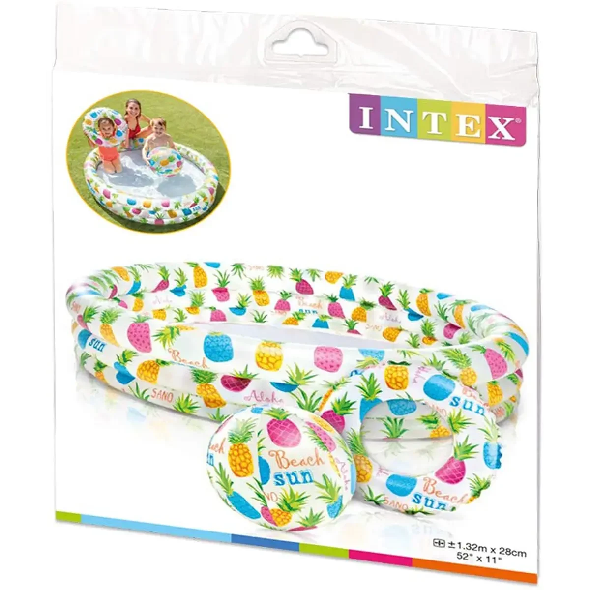 Intex - Piscina com Bola e Boia