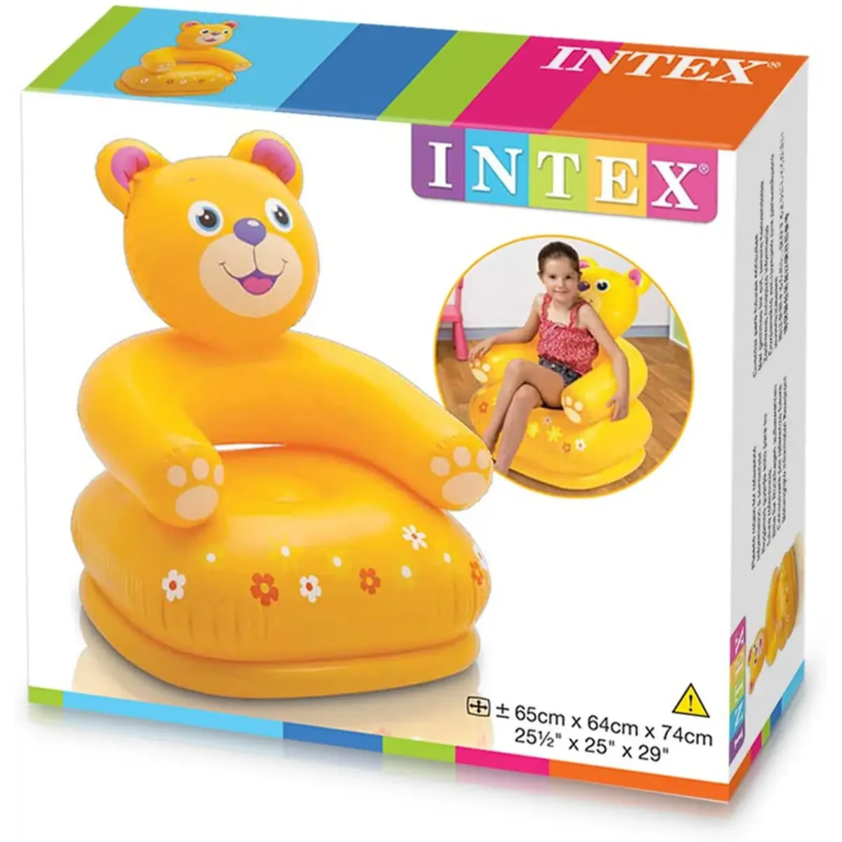 Intex - Sofá Insuflável Urso
