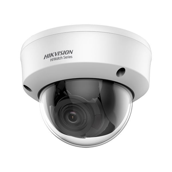 Hikvision Hiwatch HWT-D381-Z Câmara Dome 8 Mpx 4 em 1 PRO 2.7 a 13.5 mm AF IR80m WDR IP66 HDTVI HDCVI AHD e HWT-D381-Z