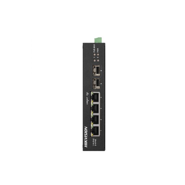 Hikvision Switch 4 Portas DS-3T0506HP-E/HS