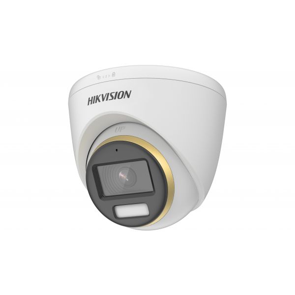 Hikvision Câmara de Segurança DS-2CE72DF3T-FS 2MP 2.8mm ColorVu IP67 Branca