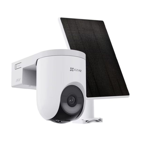 EZVIZ Câmara de Segurança HB8 Lite CS-HB8C/SP-R100 4MP com Painel Solar 5W Panorâmica 340° Wi-Fi