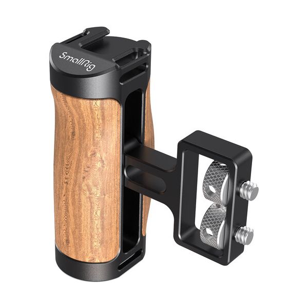 SmallRig 2913 Wooden Mini Side Handle (1/4-20 Screws) - 15249