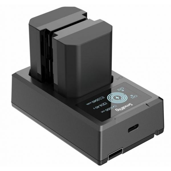 Smallrig 3824 Baterias X2 com Carregador Usb-c NP-FZ100
