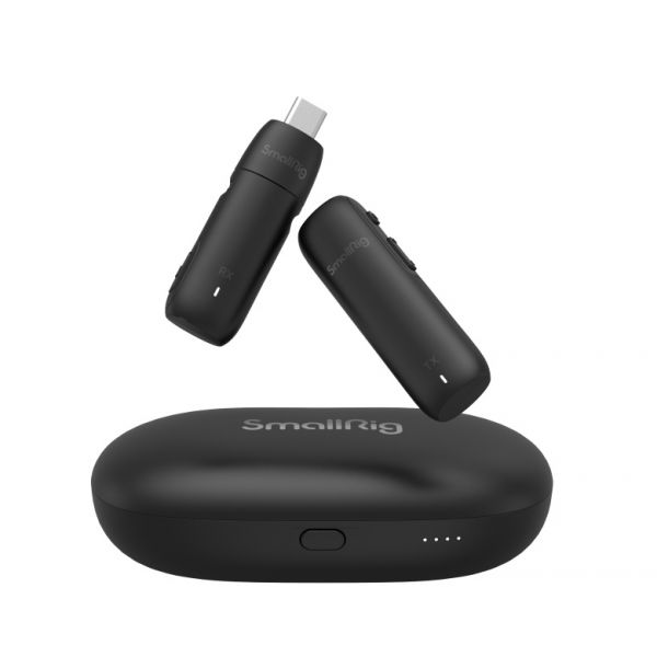 Smallrig 3495 Microfone Lavalier Sem Fio USB-C