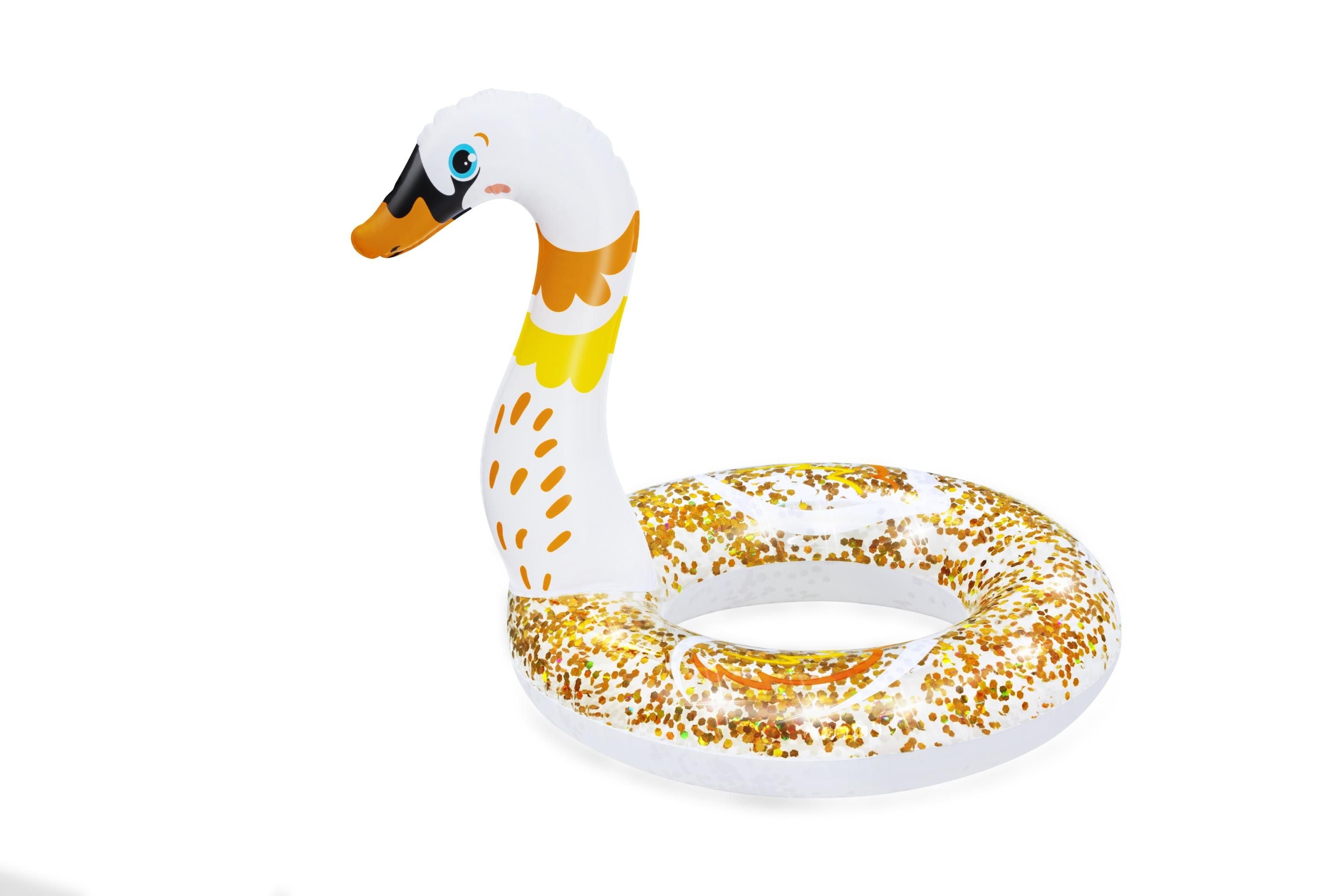 Bóia Com Glitter Cisne 61Cm X 58,5Cm Bestway