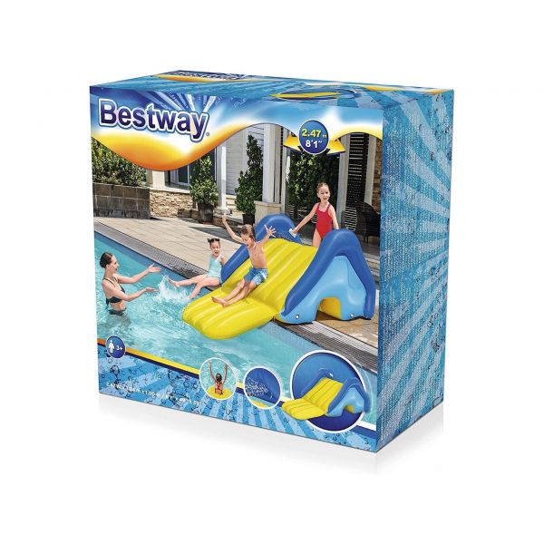 Bestway Tobogan Hinchable 247x124x100 cm +3 Anos