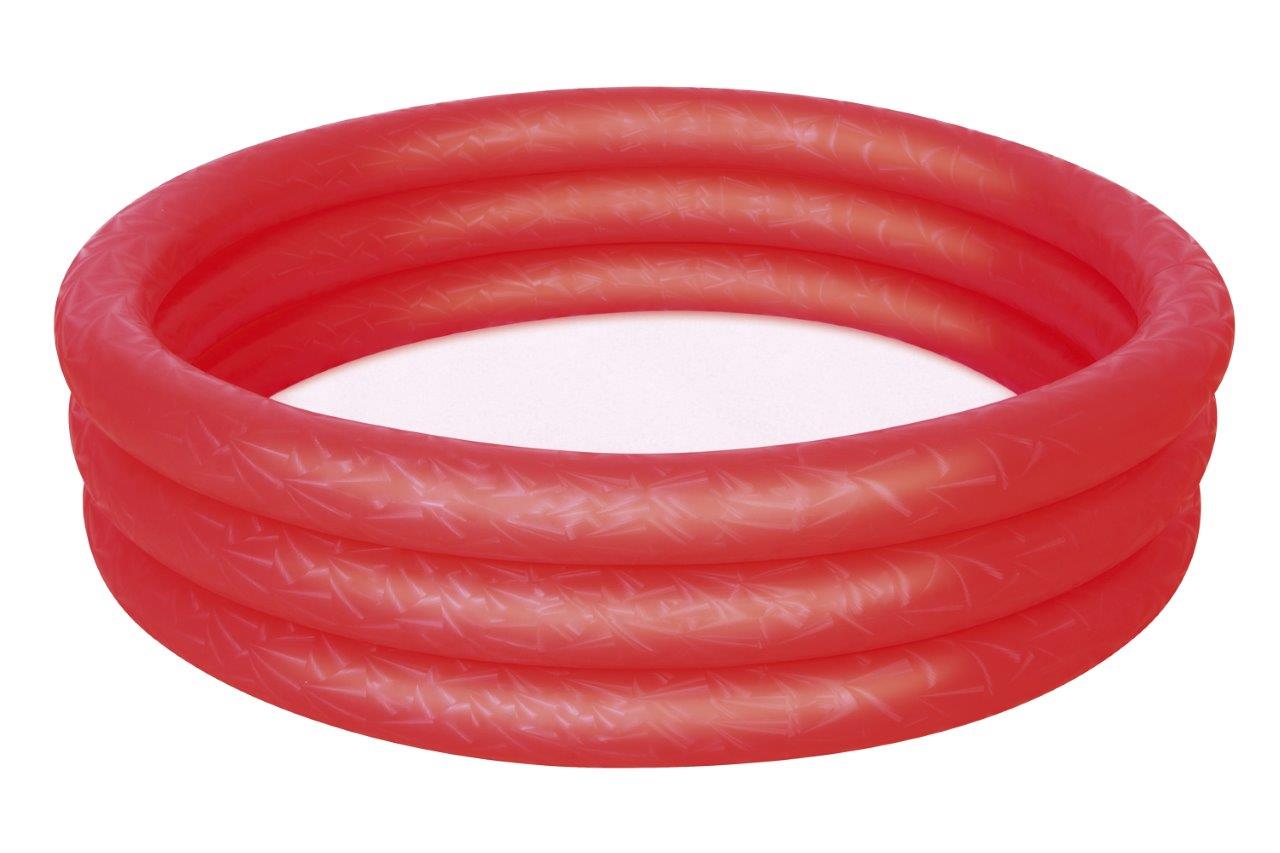 Piscina Insuflável Vermelho 1,22 X 25Cm Bestway