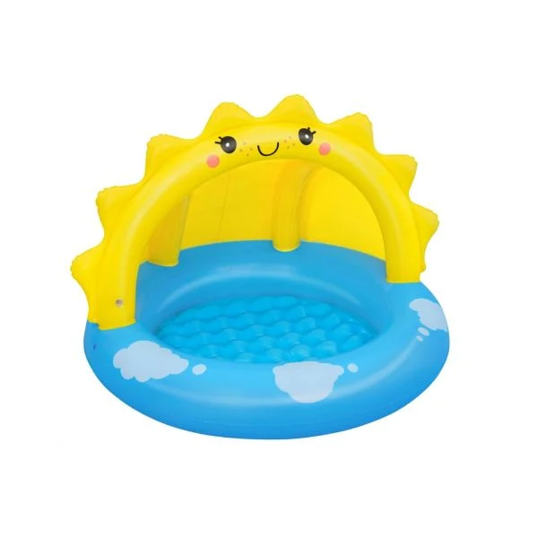 Bestway Piscina Insuflável com Cobertura e Fundo Insuflável Sunshine 1,01M X 97Cm X 71Cm