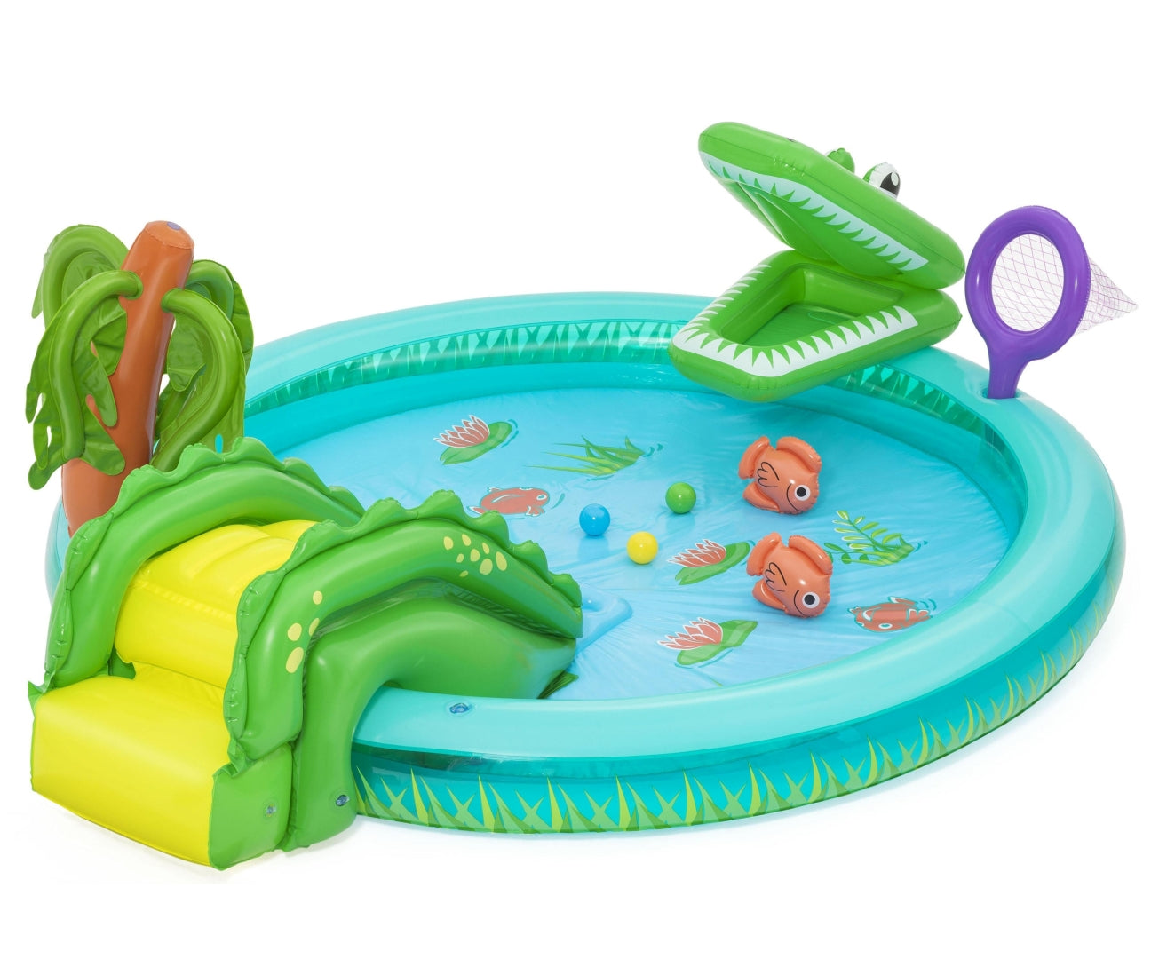 Parque Aquático Crocodile Bay 2,24M X 1,81M X 72Cm Bestway