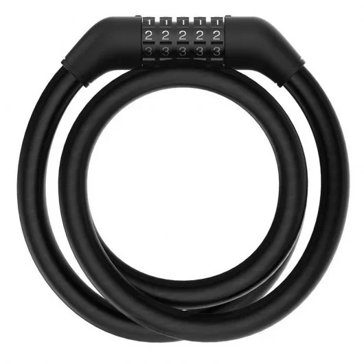 Bloqueio de Cabo para Scooter Elétrico Xiaomi Preto