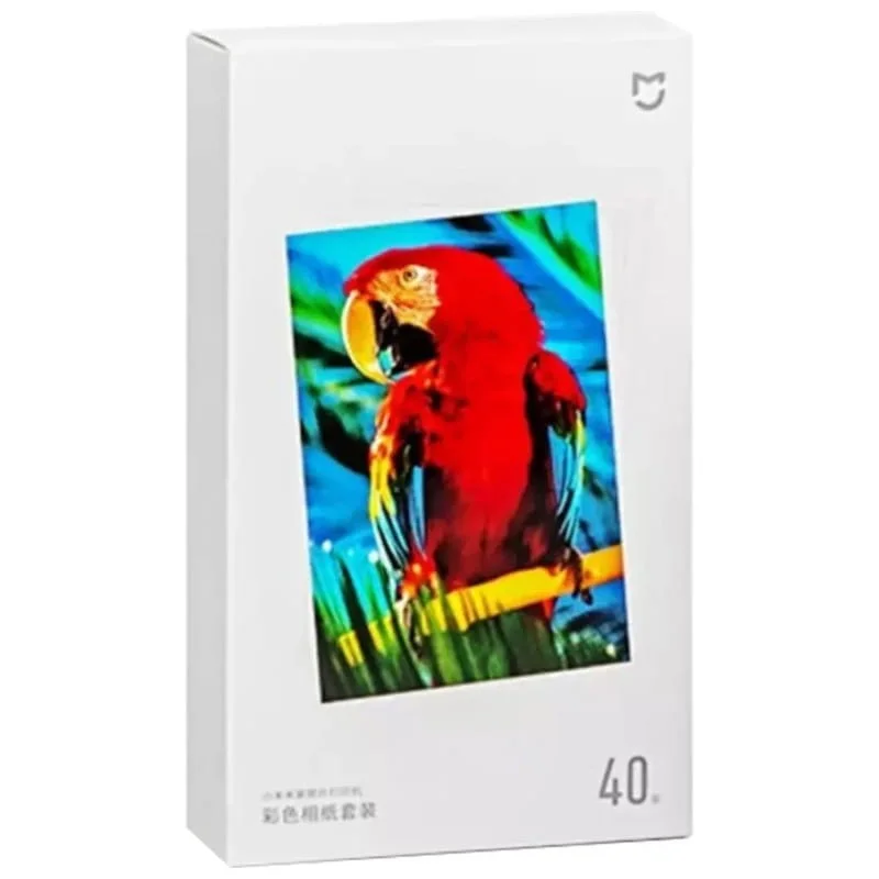 Xiaomi Papel Fotográfico 3" Portable Instant 1S Paper 40 folhas