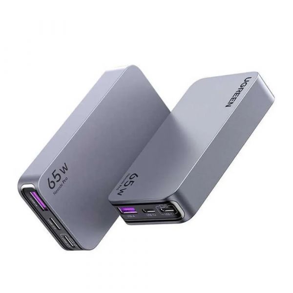 Ugreen 25356 Carregador 65W Preto/Cinzento