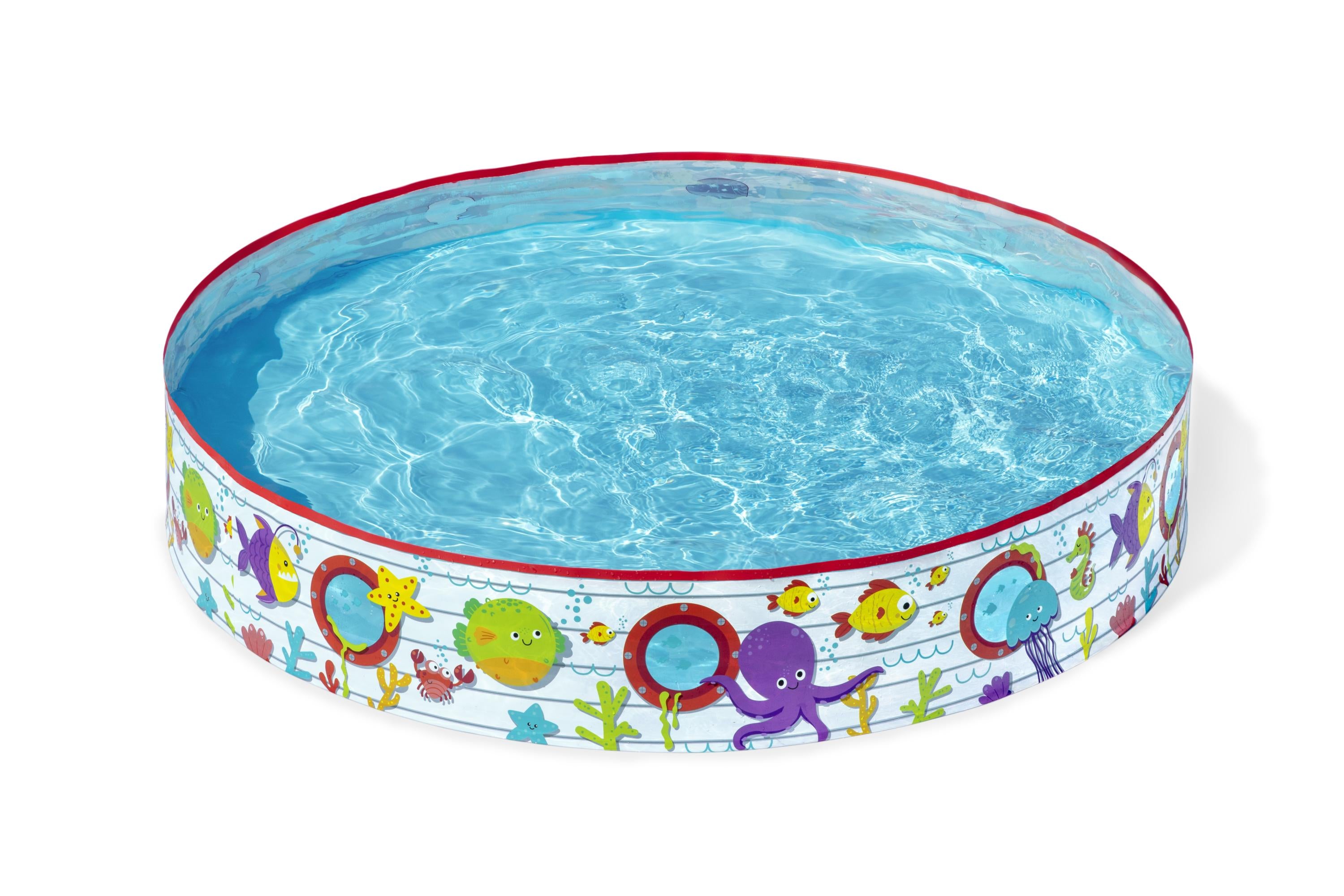 Piscina Fill n Fun Burta Ship Com Janelas 152Cm X 25Cm Bestway