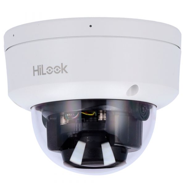 HiLook Câmara IP Dome IPC-D660HA-LZU 6MP Lente Varifocal Motorizada Microfone PoE